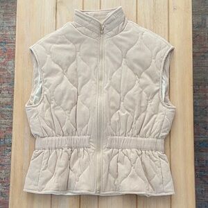 Corduroy Quilted Vest